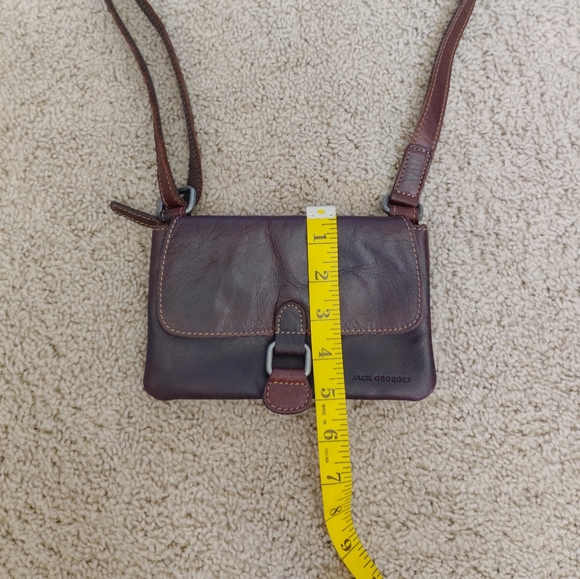 NEW Jack Georges Leather Bag - Picture 4 of 8